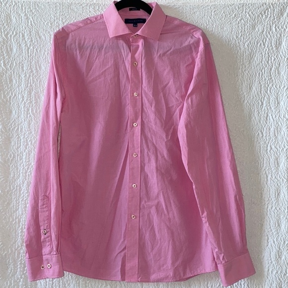 TOMMY HILFIGER Check Slim Fit Dress Shirt - Picture 2 of 7